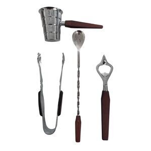 Vintage Retro 4 Piece Set of Barware by Glo Hill Canada